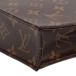 مملوكة مسبقًا Louis Vuitton Monogram Canvas Petit Sac Plat Bag
