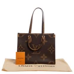 Pre Owned Louis Vuitton Reverse Monogram Canvas Giant Onthego MM Bag