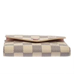 مملوكة مسبقًا Louis Vuitton Damier Azur Canvas Victorine Wallet