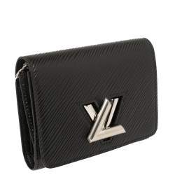 مملوكة مسبقًا Louis Vuitton Black Epi Leather Twist Wallet