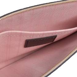 Pre Owned Louis Vuitton Damier Ebene Canvas Neverfull Pochette