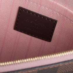 Pre Owned Louis Vuitton Damier Ebene Canvas Neverfull Pochette