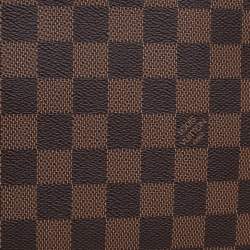 Pre Owned Louis Vuitton Damier Ebene Canvas Neverfull Pochette