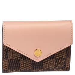 Louis Vuitton Zoe Damier Azure Studs Wallet - I Love Handbags