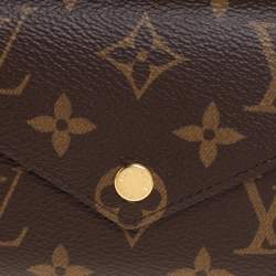 Pre Owned Louis Vuitton Monogram Canvas Victorine Wallet 