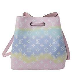 Pre Owned Louis Vuitton Pastel Tie Dye Monogram Canvas NéoNoé Escale MM Bag