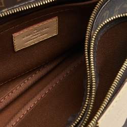 Pre Owned Louis Vuitton Rose Clair Monogram Canvas Multi Pochette Accessoires