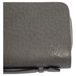 Pre Owned محفظة لوي فيتون زيبي اكس أل جلد تايغا غلاسيه