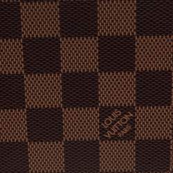 Pre Owned Louis Vuitton Damier Ebene Canvas Multiple Bifold Wallet