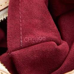 Pre Owned حقيبة لوي فيتون كاونتري كانفاس مونوغرامي متعدد الألوان أبيض GM 