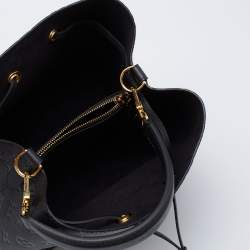 Pre Owned Louis Vuitton Black Monogram Empreinte NéoNoé MM Bag