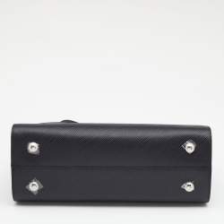 مملوكة مسبقًا Louis Vuitton Black Epi Leather Twist Tote Bag