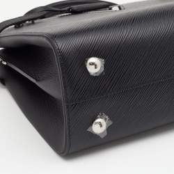 مملوكة مسبقًا Louis Vuitton Black Epi Leather Twist Tote Bag