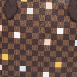 Louis Vuitton Damier Ebene Canvas Tara Martin Edition Neverfull MM Bag