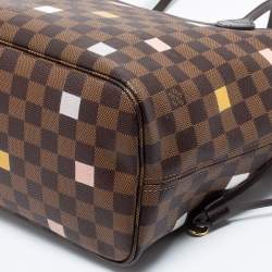 Louis Vuitton Damier Ebene Canvas Tara Martin Edition Neverfull MM Bag