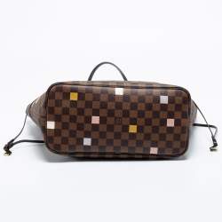 Louis Vuitton Damier Ebene Canvas Tara Martin Edition Neverfull MM Bag