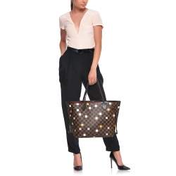 Louis Vuitton Damier Ebene Canvas Tara Martin Edition Neverfull MM Bag