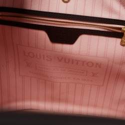 Louis Vuitton Damier Ebene Canvas Neverfull MM Bag