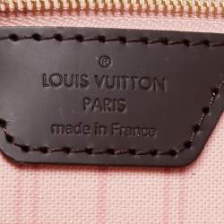 Louis Vuitton Damier Ebene Canvas Neverfull MM Bag
