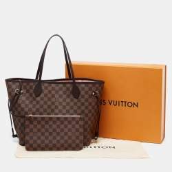 Louis Vuitton Damier Ebene Canvas Neverfull MM Bag