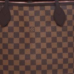 Louis Vuitton Damier Ebene Canvas Neverfull MM Bag