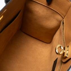 مملوكة مسبقًا Louis Vuitton Black Monogram Canvas and Leather On My Side MM Bag