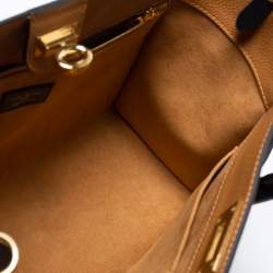 مملوكة مسبقًا Louis Vuitton Black Monogram Canvas and Leather On My Side MM Bag