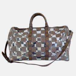 Louis Vuitton Tote Bag Savane Monogram Chapman Ink in Coated Canvas with  Silver-tone - US