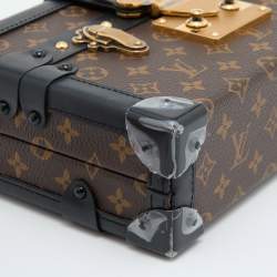 Pre Owned Louis Vuitton Monogram Canvas Petite Malle Bag