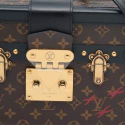 Pre Owned Louis Vuitton Monogram Canvas Petite Malle Bag