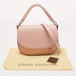 Pre Owned Louis Vuitton Rose Ballerine Epi Leather Luna Bag