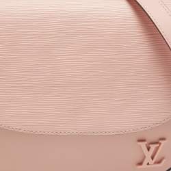 Pre Owned Louis Vuitton Rose Ballerine Epi Leather Luna Bag