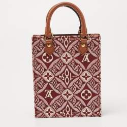 Pre Owned Louis Vuitton Bordeaux Since 1854 Jacquard Petit Sac Plat Bag