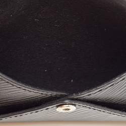 Louis Vuitton Black Epi Leather LV Pop Kirigami Necklace