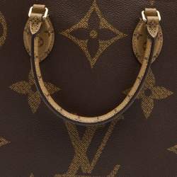 Pre Owned Louis Vuitton Reverse Monogram Canvas Giant Onthego GM Bag