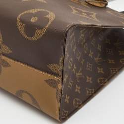 Pre Owned Louis Vuitton Reverse Monogram Canvas Giant Onthego GM Bag