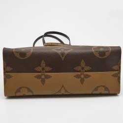 Pre Owned Louis Vuitton Reverse Monogram Canvas Giant Onthego GM Bag