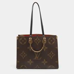 Pre Owned Louis Vuitton Reverse Monogram Canvas Giant Onthego GM Bag