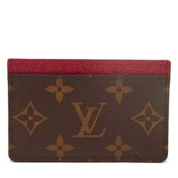 Louis Vuitton Fuchsia Monogram Canvas Card Holder