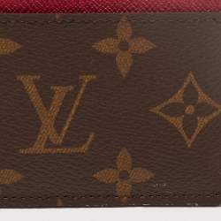 Louis Vuitton Fuchsia Monogram Canvas Card Holder