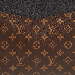 Pre Owned Louis Vuitton Black Monogram Canvas Daily Pouch
