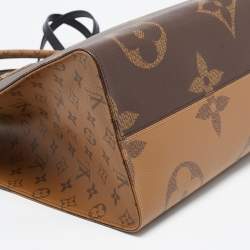 Pre Owned Louis Vuitton Reverse Monogram Canvas Giant Onthego GM Bag