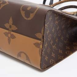 Pre Owned Louis Vuitton Reverse Monogram Canvas Giant Onthego GM Bag