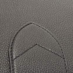 Pre Owned Louis Vuitton Black Leather Pont 9 Soft MM Bag