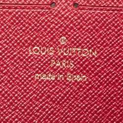 Louis Vuitton Fuchsia Monogram Canvas Clemence Wallet