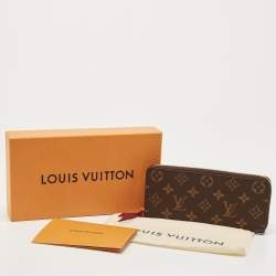 Louis Vuitton Fuchsia Monogram Canvas Clemence Wallet