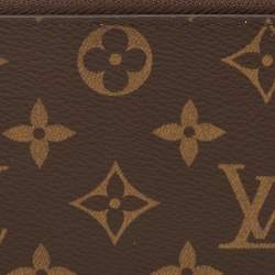 Louis Vuitton Fuchsia Monogram Canvas Clemence Wallet