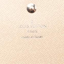 Louis Vuitton Blue Marine Epi Leather Emilie Wallet