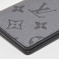 Louis Vuitton Silver Monogram Canvas and Taiga Leather Pocket Organizer