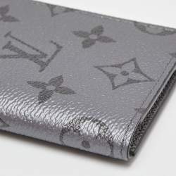 Louis Vuitton Silver Monogram Canvas and Taiga Leather Pocket Organizer